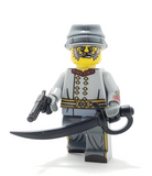 Custom CAVALRY SABER for Minifigures -Pick your Color! NEW Brickwarriors