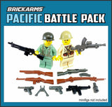 BRICKARMS WWII PACIFIC Weapon Pack 2016 for Minifigures Limited Edition NEW
