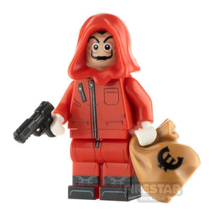 Firestar "Masked Bank Robber" Minifigure -Full Body Printing