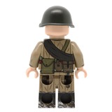 WW2 Soviet Soldier in Telogreika (mosin) Minifigure - United Bricks