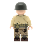 WW2 US Army Machine Gun Team Minifigure Tin- United Bricks