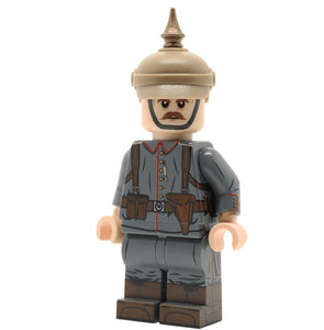 WW1 German Officer Minifigure - United Bricks