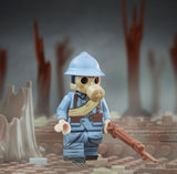 WW1 French Soldier with Gas Mask Minifigure -United Bricks