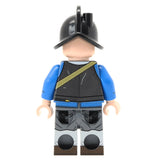 English Civil War Pikeman (Blue) Minifigure - United Bricks