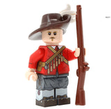 English Civil War Musketeer (Red) Minifigure - United Bricks