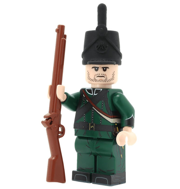 Napoleonic Wars 95th Rifleman Minifigure - United Bricks