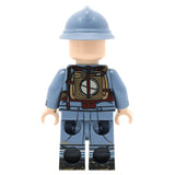 WW1 French Soldier (Mid-Late War) Minfigure -United Bricks