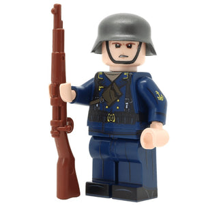 WW2 Kriegsmarine Petty Officer Minfigure -United Bricks