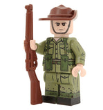 WW2 British Army Rifleman (Burma) Minfigure -United Bricks