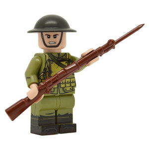 WW1 AEF Marine Minifigure -United Bricks-