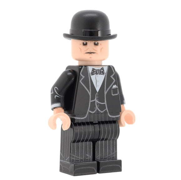 Winston Churchill Minifigure -United Bricks