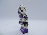 Purple Shock Trooper RP2 Clone Minifigure - 360° UV Printed