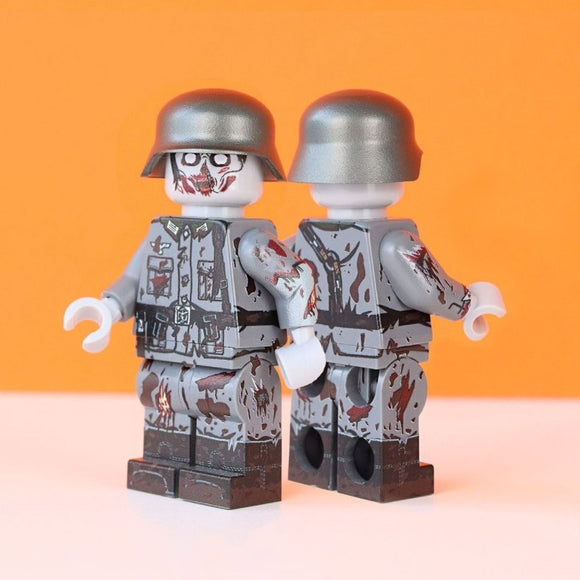 WW2 German Zombie Soldier Minifigure - United Bricks