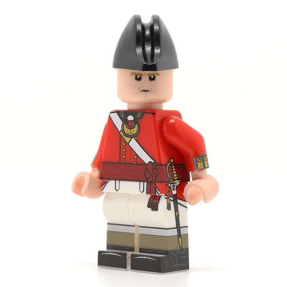 Napoleonic Wars British Officer Minifigure - United Bricks
