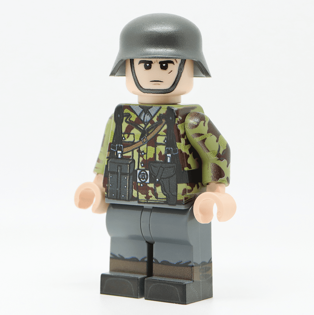 WW2 German Machine Gunner -Telo Mimetico- Minifigure - United Bricks ...